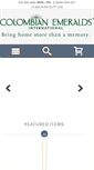 Mobile Screenshot of colombianemeralds.com